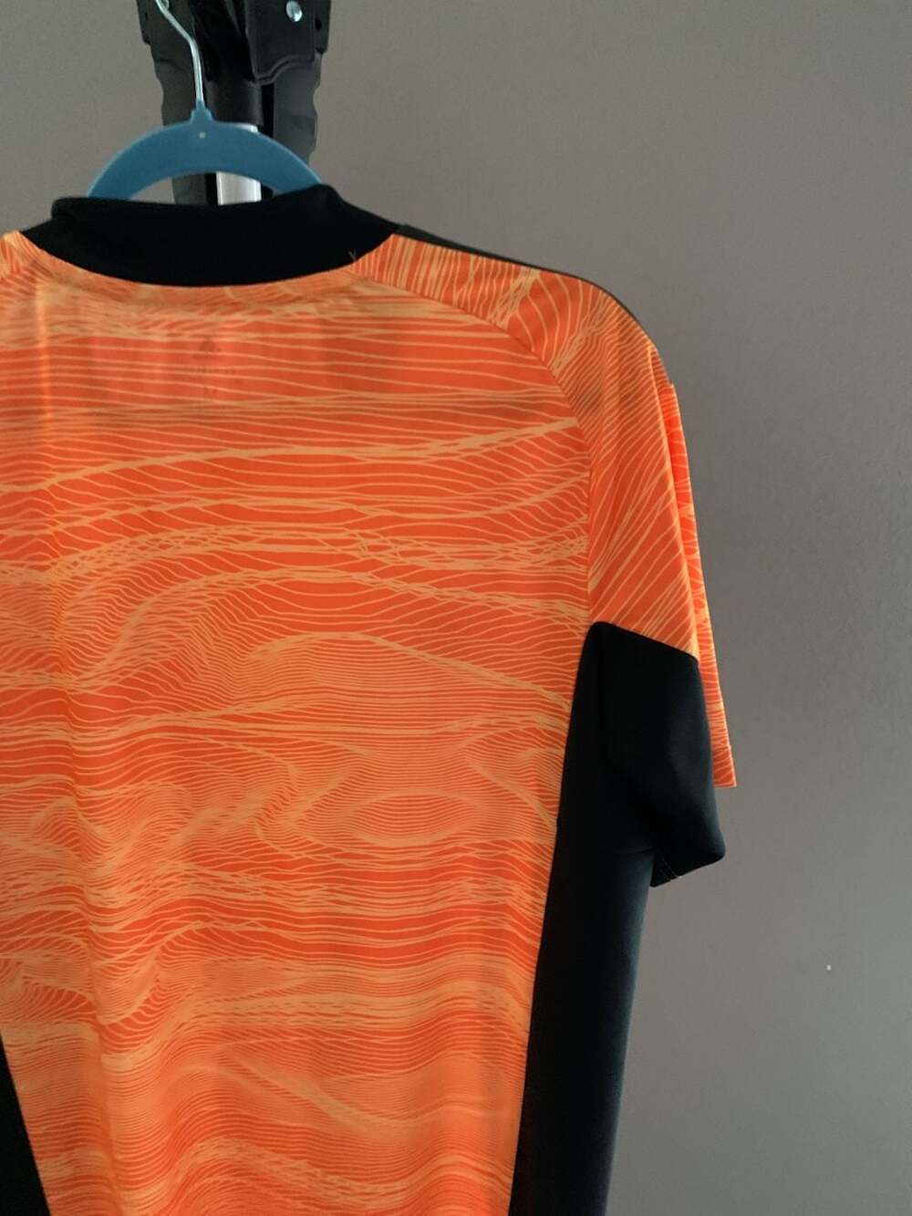 Adidas Los Angeles FC LAFC 2021 Primeblue Goalkeeper Jersey Orange - Picture 6 of 9